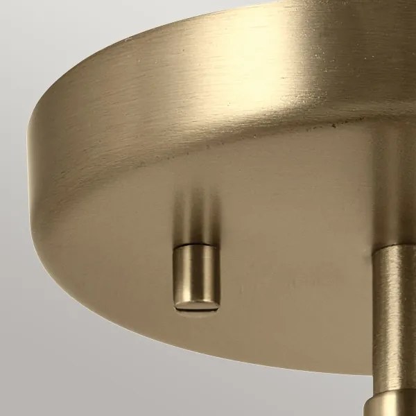 Lampă de perete Kichler KL-NIVA-1W-1P-CPZ NIVA 1xE27/40W/230V alamă