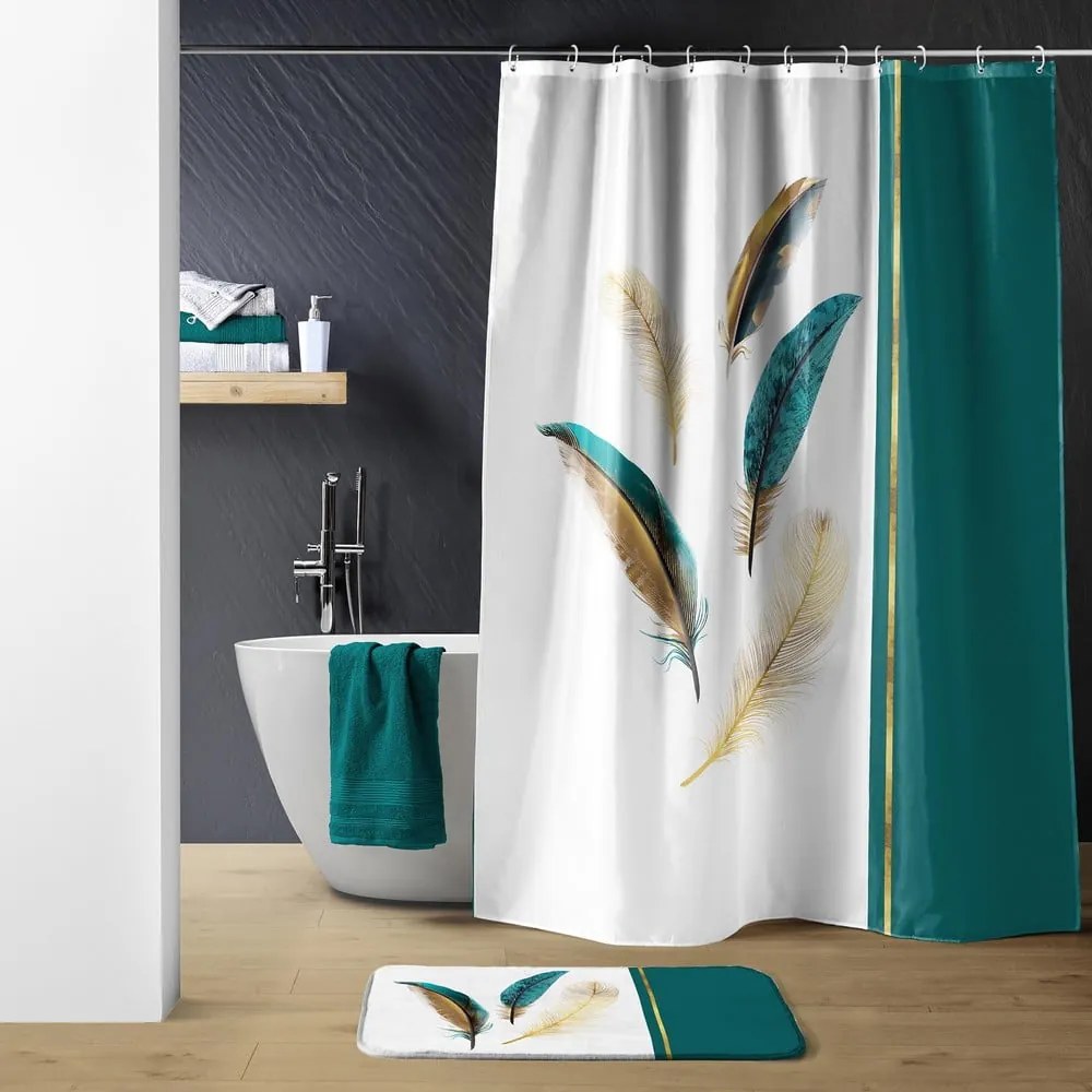 Perdea de duș 180x200 cm Plumiss – douceur d'intérieur