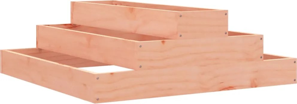 vidaXL Jardinieră, 80x80x27 cm, lemn masiv douglas