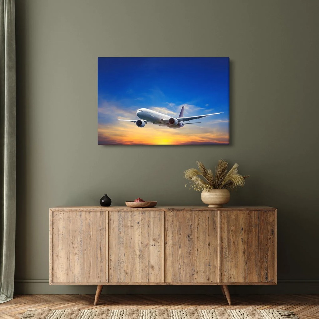 Tablou cu avion (90x60 cm)