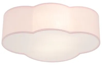 Brilagi - Plafonieră pentru copii NIMBUS MINI 2xE27/15W/230V 31x43 cm roz