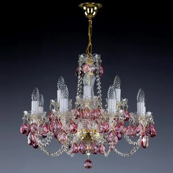 Candelabru cristal Bohemia 12 brate CARMEN 1001 CE