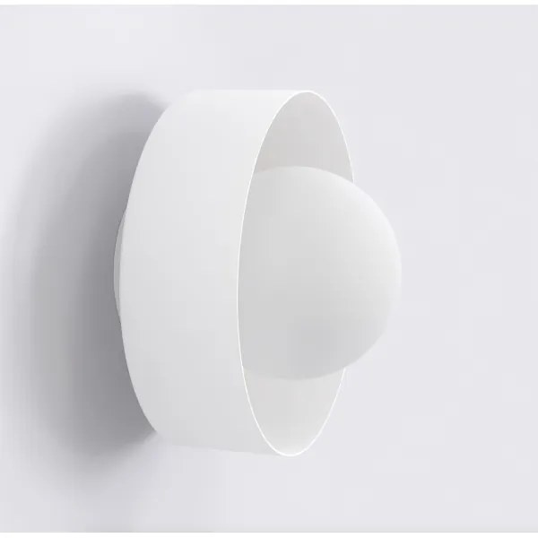 Aplica de perete OZZY 1xG9/8W/230V albă