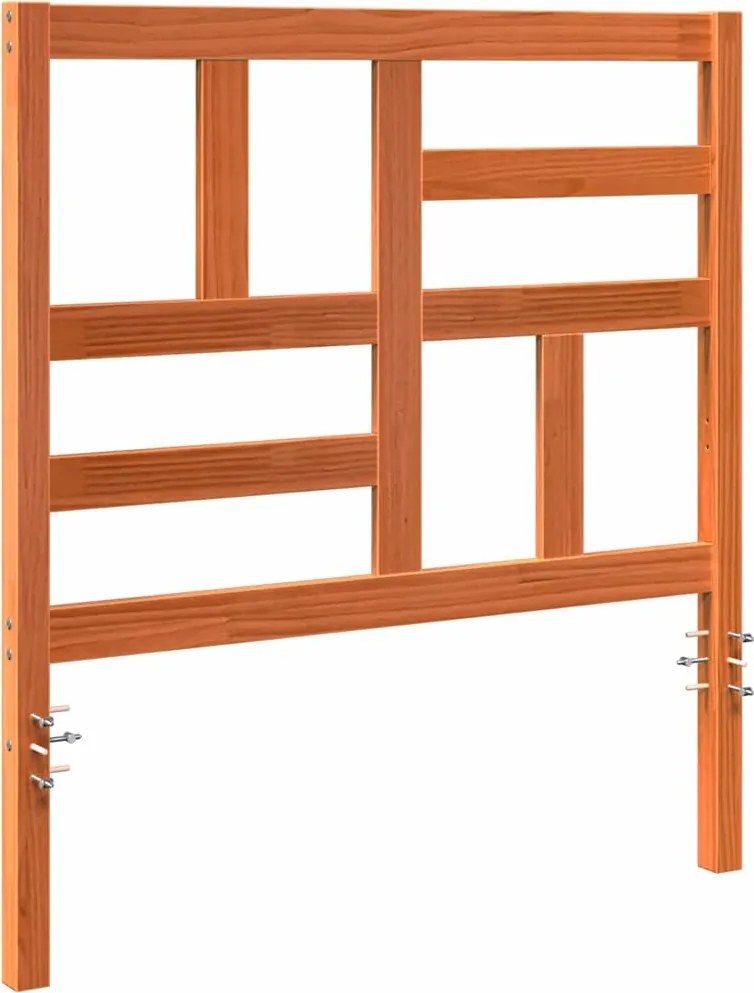 vidaXL Întăritură de pat cu headboard Maroniu cerat 105,5 x 4 x 104 cm