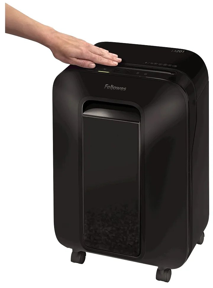 Tocător Fellowes LX 201, negru
