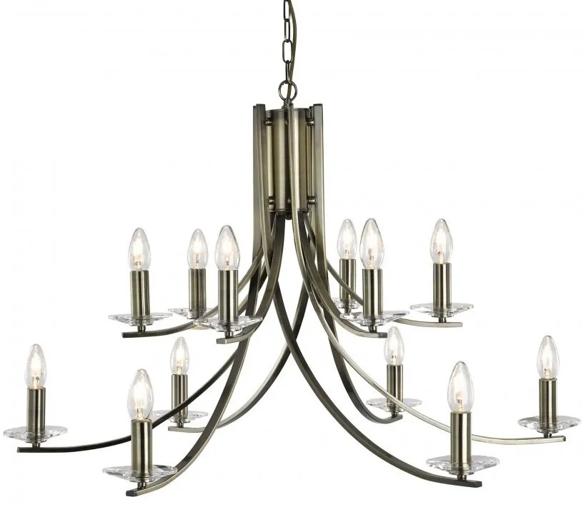 Lustra moderna casa scarii design alama Ascona 12L 41612-12AB SRT