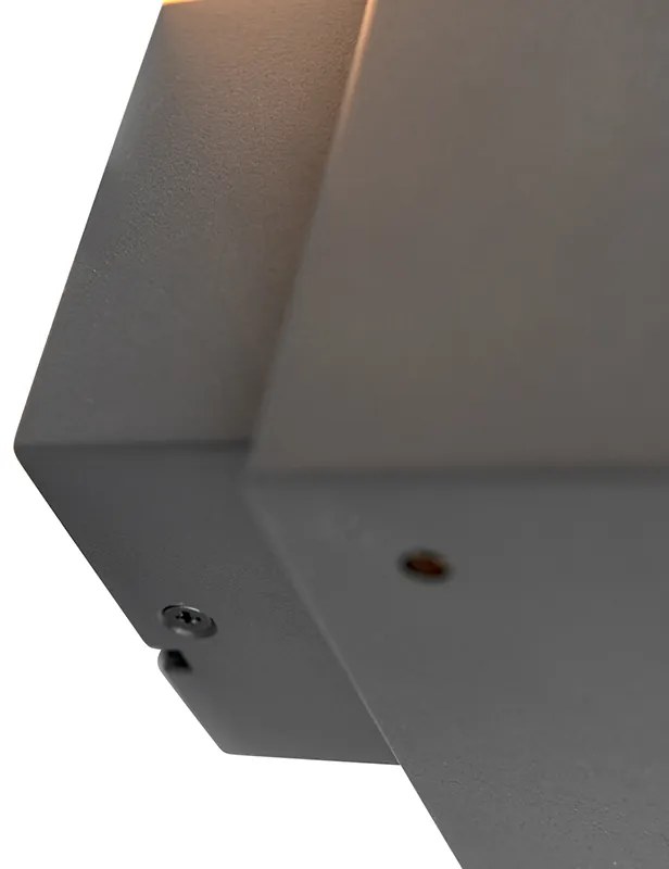 Lampă de perete exterioară modernă antracit IP44 - Danemarca