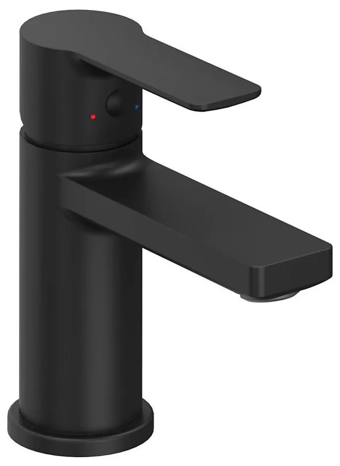 Baterie lavoar Ravak SOLAR X070488, 13,5 cm, neagră