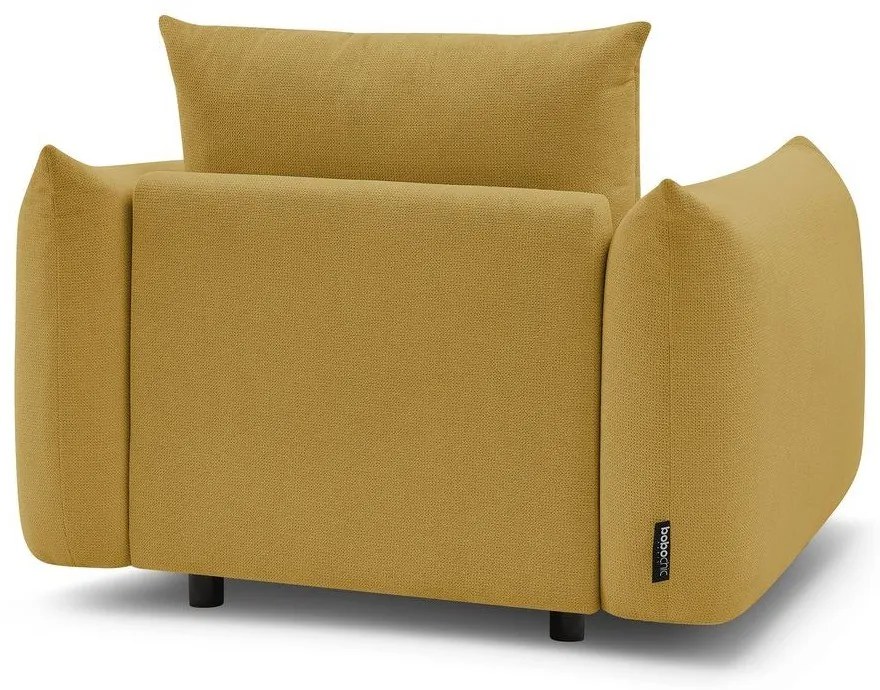 Fotoliu galben Ernest – Bobochic Paris