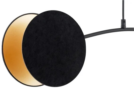 Lustră pe cablu MOTIF 2xE27/15W/230V negru