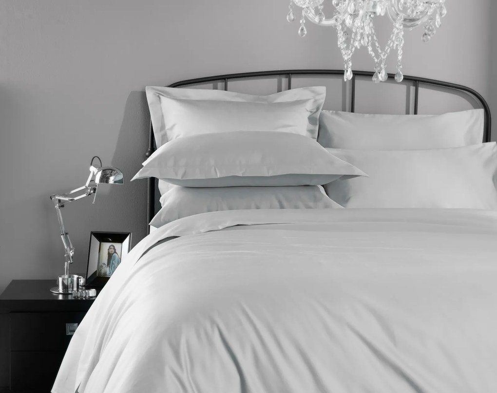 Lenjerie pat Hotel living -Ice Grey 600TC