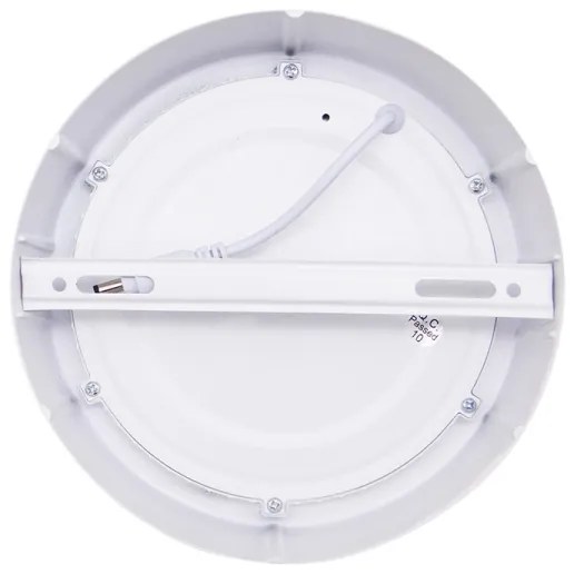 Solight WD170 - Plafonieră LED 12 W, 230 V, 3000/4000/6000 K, Ø 17 cm, albă