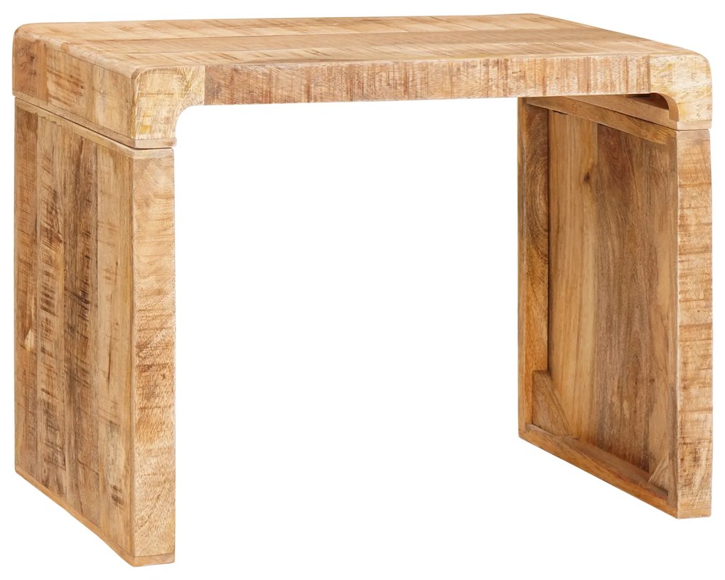 vidaXL Masă laterală Maro 60 x 35 x 46 cm Lemn de mango solid