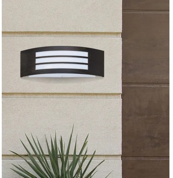 Rabalux 8511 - Aplica de perete exterior ROMA 1xE27/14W/230V IP44