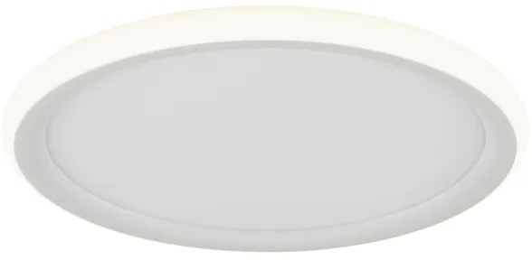 Brilliant - Plafonieră LED reglabilă CARLOZ, 16W, 230V, Ø 30 cm, albă