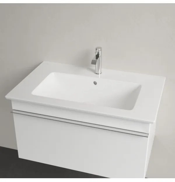 Lavoar pe mobilier, Venticello Villeroy&Boch 80x50cm, Alb Alpin CeramicPlus, 41048LR1
