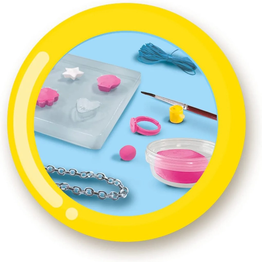 Set creativ copii - Creez bijuterii din plastilina