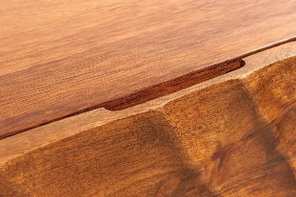 Comoda TV suspendata din lemn de mango Scorpion 200cm, maro