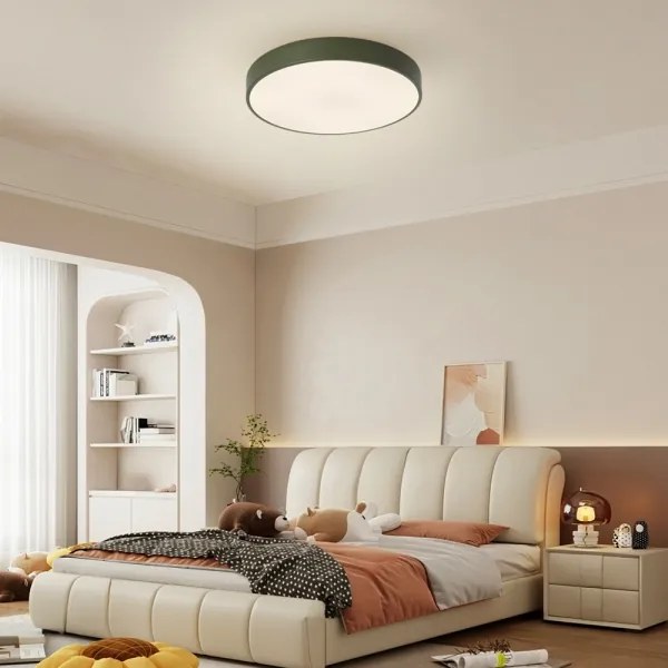 Brilagi - Plafonieră LED dimabilă POOL LED/48W/230V 3000-6000K 40 cm verde+telecomandă