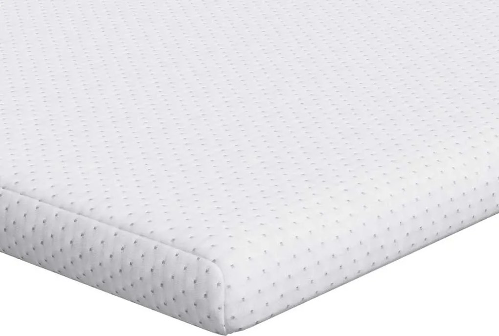 vidaXL Suport pentru saltea Alb 70 x 200 cm Material jacquard