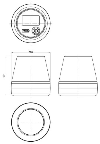 Corp de iluminat LED RGB solar Globo 39906-18 LED/0,2W/3,7V IP44