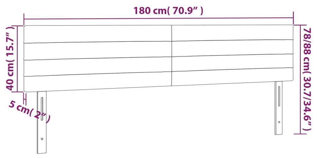 Tablii de pat, 2 buc, gri inchis, 90x5x78 88 cm, textil 2, Morke gra, 90 x 5 x 78 88 cm