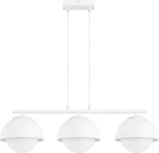 BRILAGI - Lustru suspendat pe cablu COSMO 3xE27/60W/230V alb