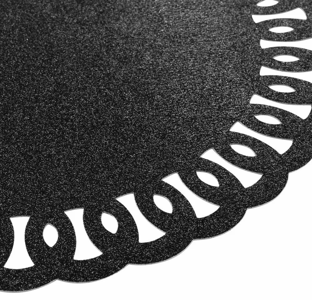 Suport pentru farfurii din plastic ø 38 cm Guirlande – douceur d'intérieur