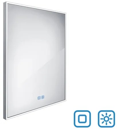 NIMCO ZP 13002VX - Oglindă LED retroiluminată pentru baie 3000-6500K, 80 x 60 cm, IP44