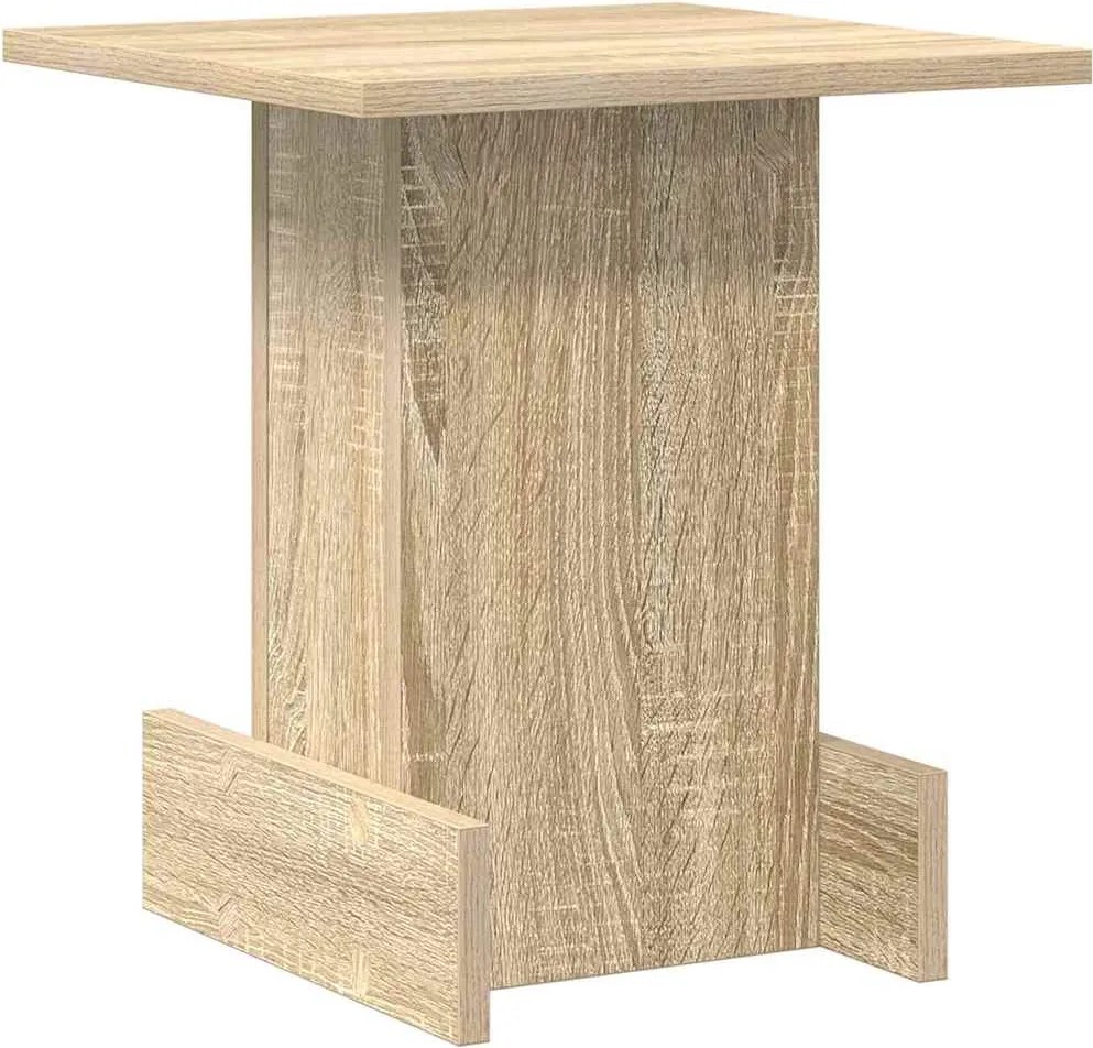 vidaXL Masă laterală Stejar Sonoma 35,5 x 35 x 40 cm Lemn compozit