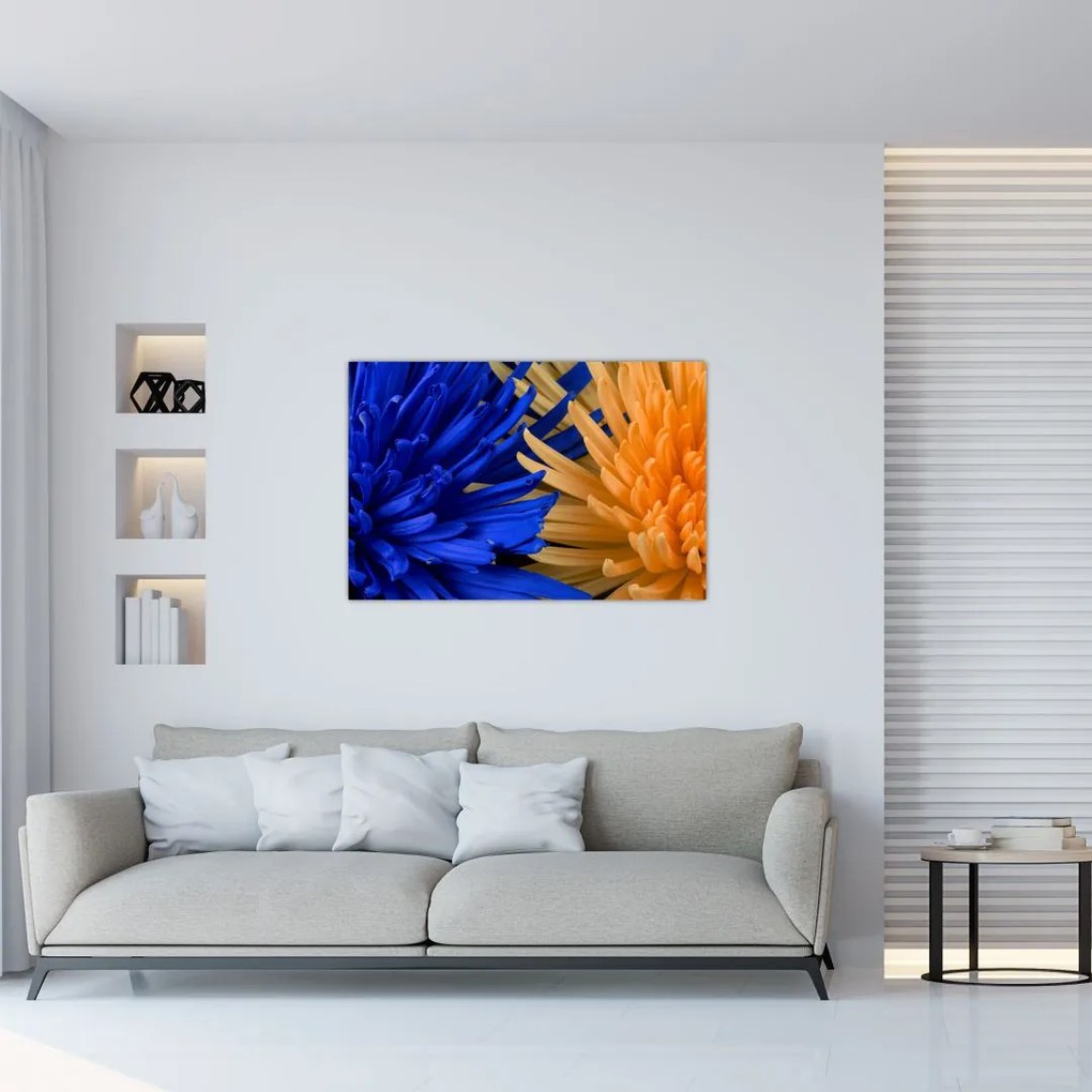 Tablou detailat cu flori (90x60 cm)