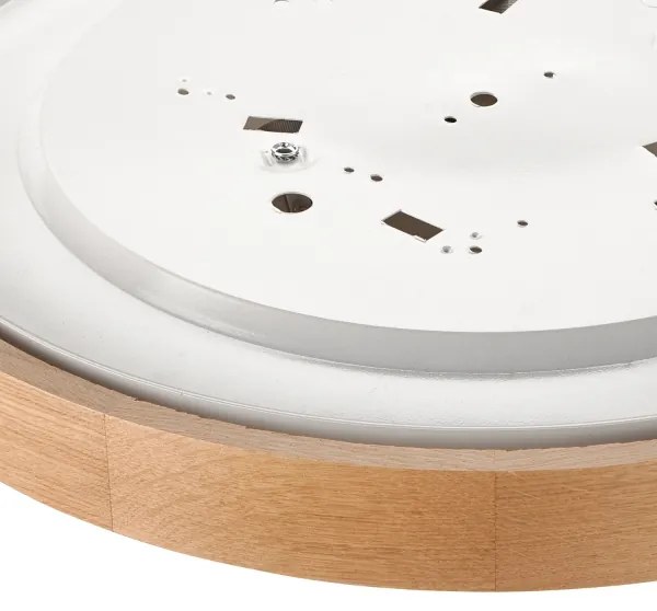 Plafonieră LED Brilagi CARVALHO 3xE27/60W/230V stejar d. 47,5 cm