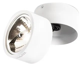 Spotlight modern alb rotund reglabil - Go Nine