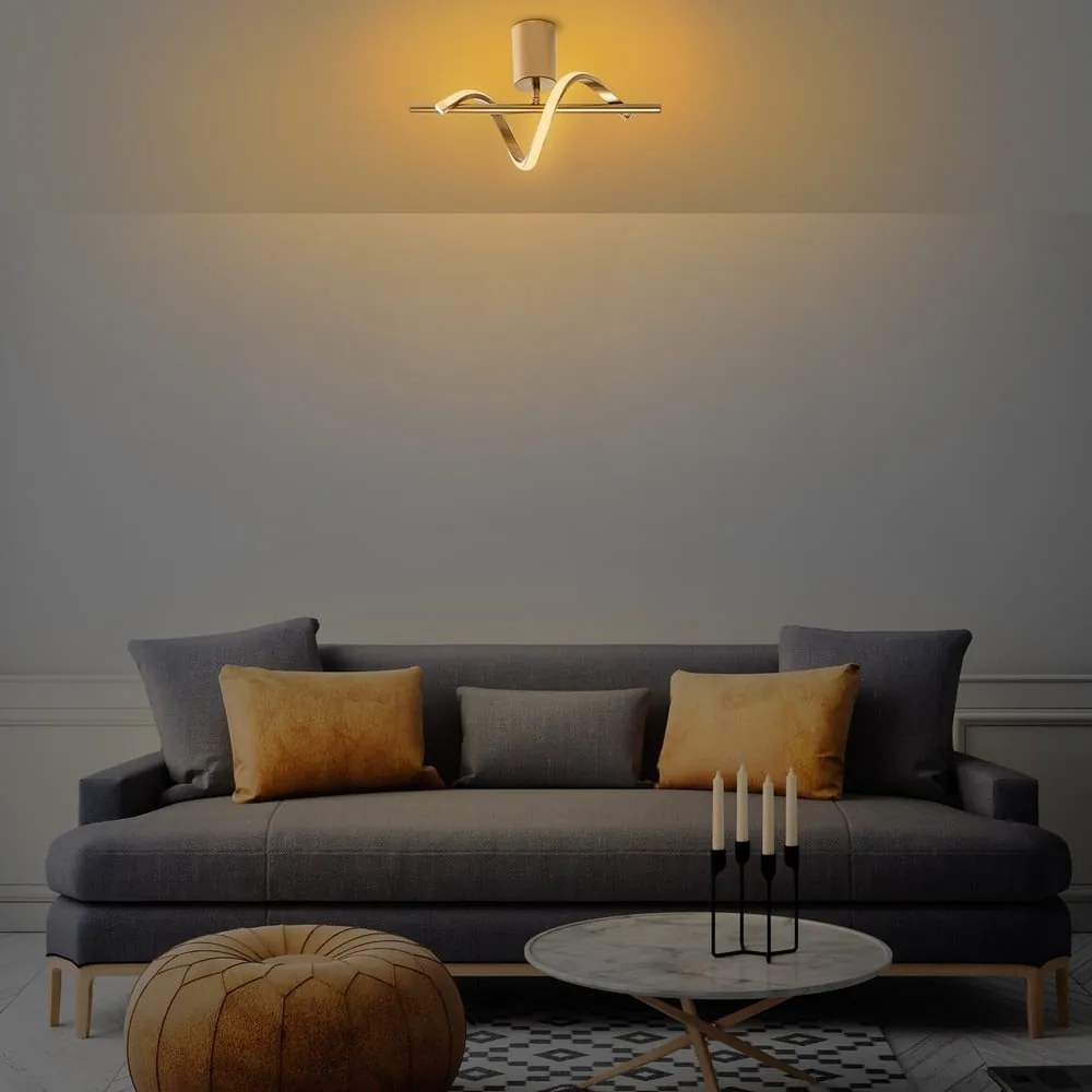 Plafonieră aurie LED ø 7 cm Likma – Opviq lights