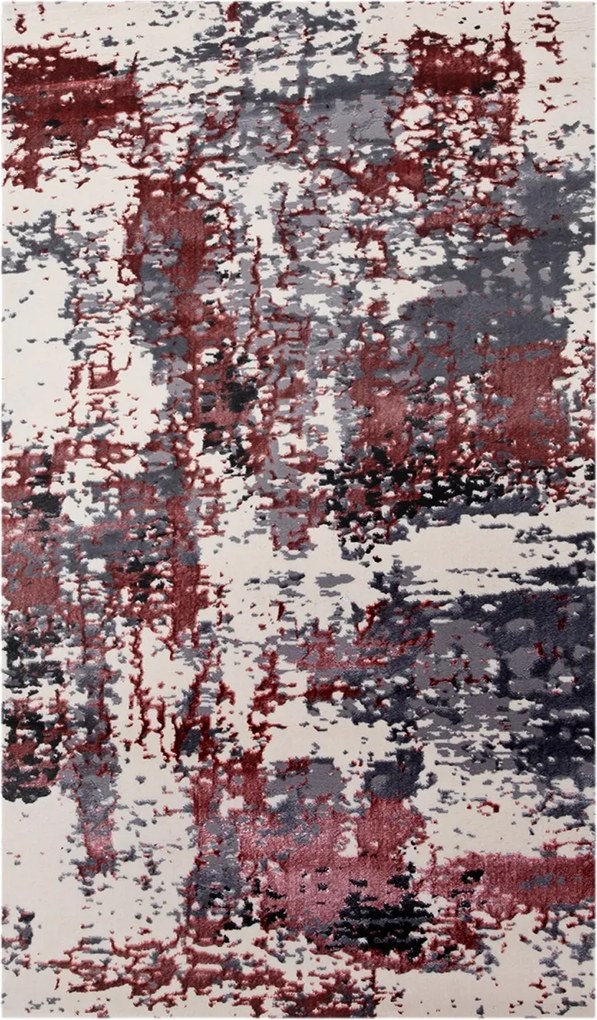 Covor Modern Living, Dormitor Dreptunghiular Milano 0566B Roz (Alege dimensiunea: 100 x 200)
