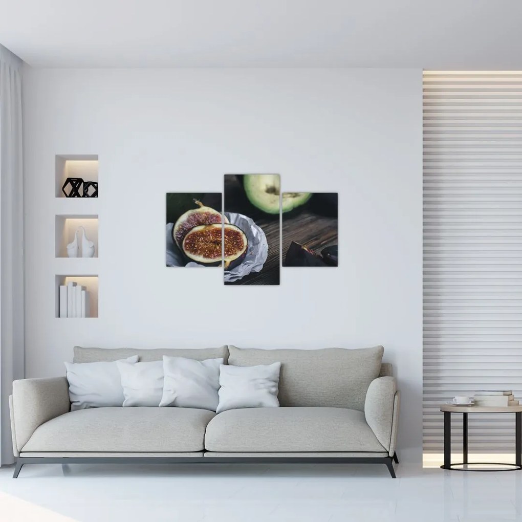 Tablou cu fistic și avocado (90x60 cm)