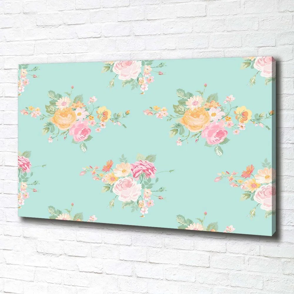 Print pe pânză Model floral