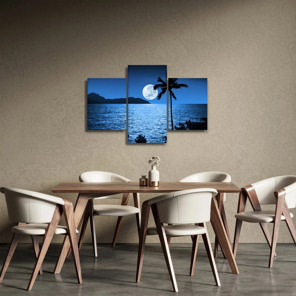 Tablou - Luna deasupra nivelului mării (90x60 cm)