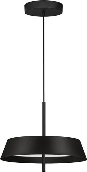 Lustra LED suspendata VELIO negru 45cm