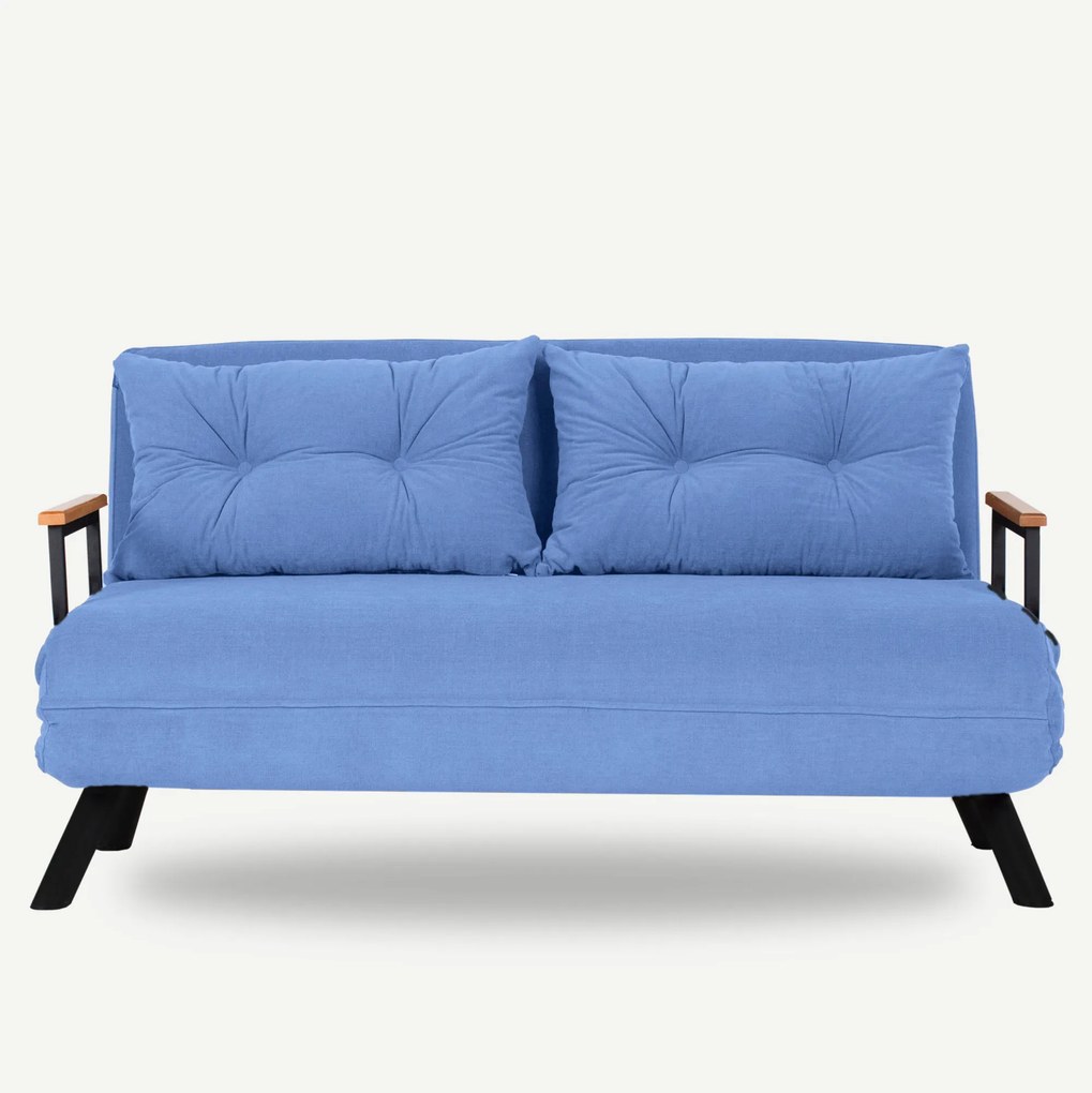 Canapea futon Sandy (albastru). 1062314