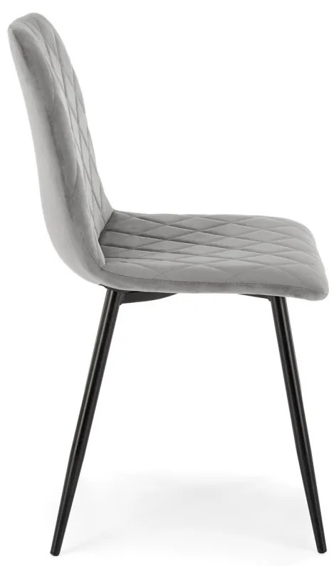 Scaun K525 velvet gri
