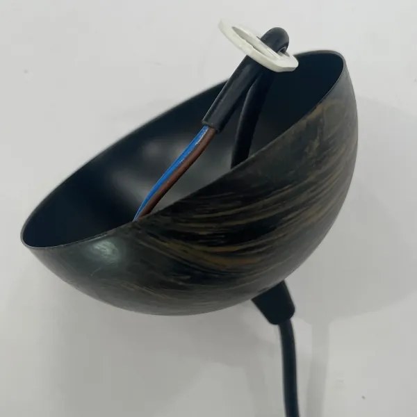 Lustră pe cablu ONLI MAIDA 1xE27/15W/230V d. 50 cm maro