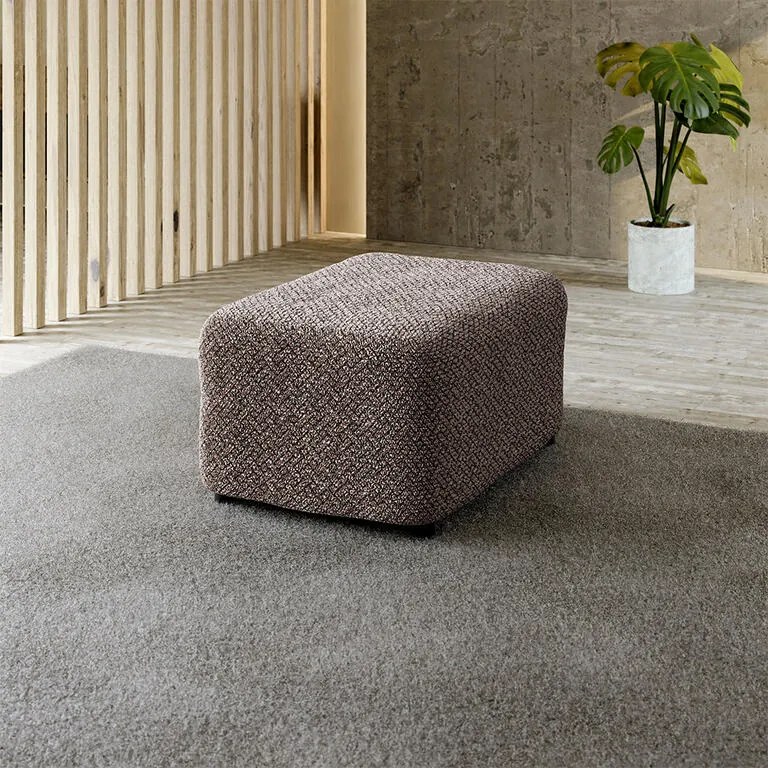 Huse bielastice VENEZIA maro taburet (40 x 40 x 40 cm)