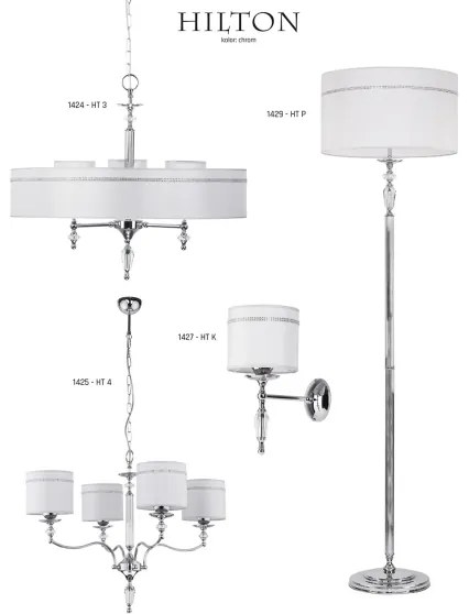 Jupiter 1427 - Corp de iluminat perete HILTON 1xE27/60W/230V