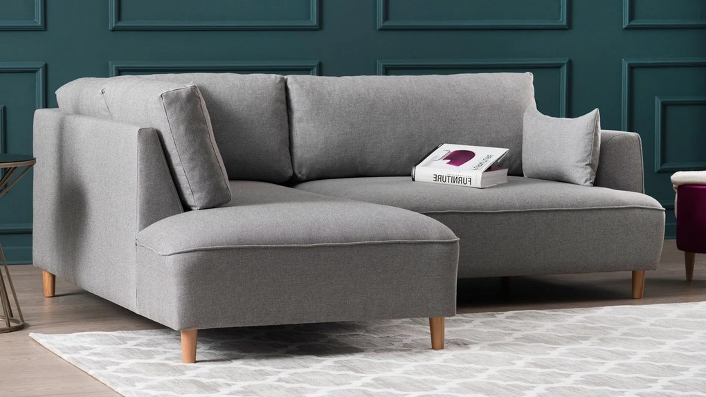 Canapea de colț Felix Extra Soft Corner Sofa Left - Light Grey