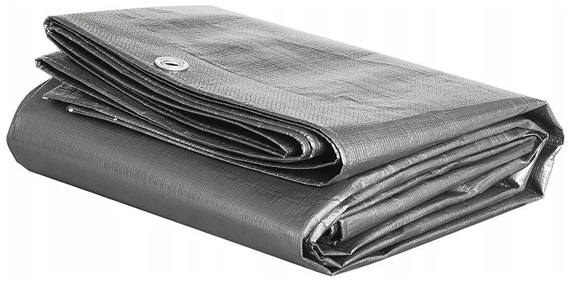 Prelată rezistentă la îngheţ, maro-argintie 10m x 15m