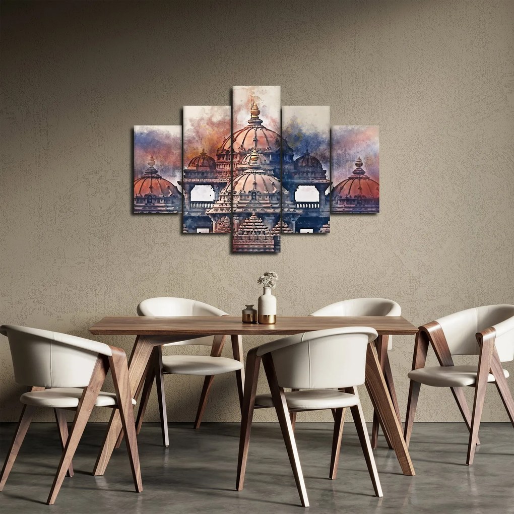 Tablou - Akshardham, New Delhi, India (150x105 cm)