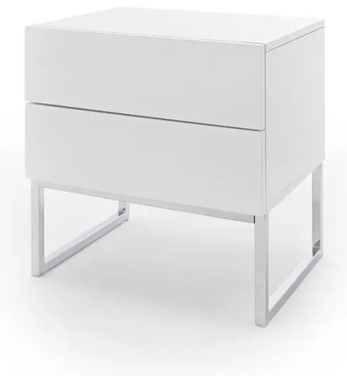 Noptieră ROCKY albă