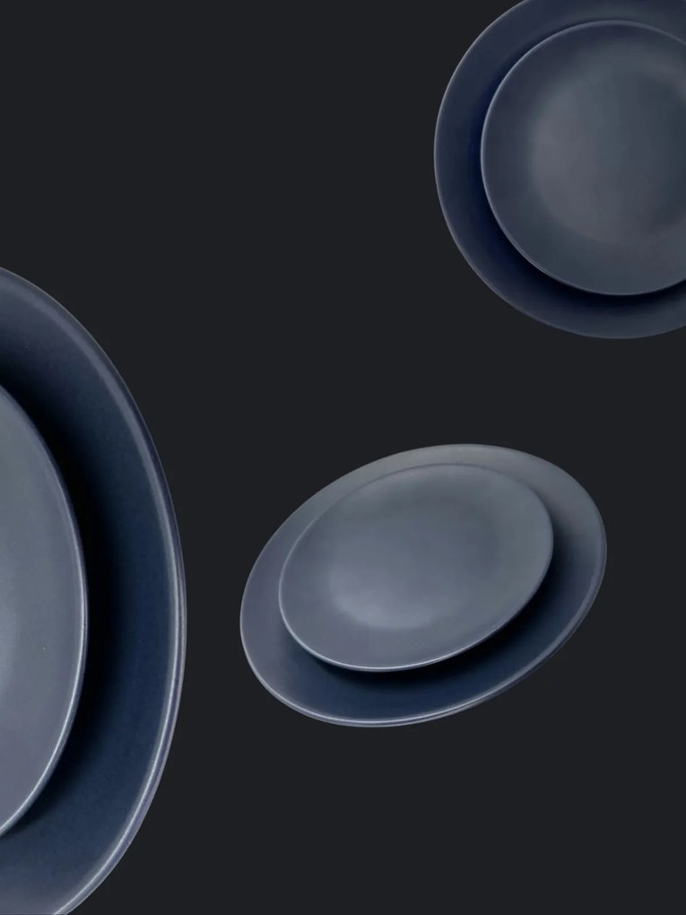 Farfurie Mare 26cm MADE Pantone Indigo Cerneala Mat