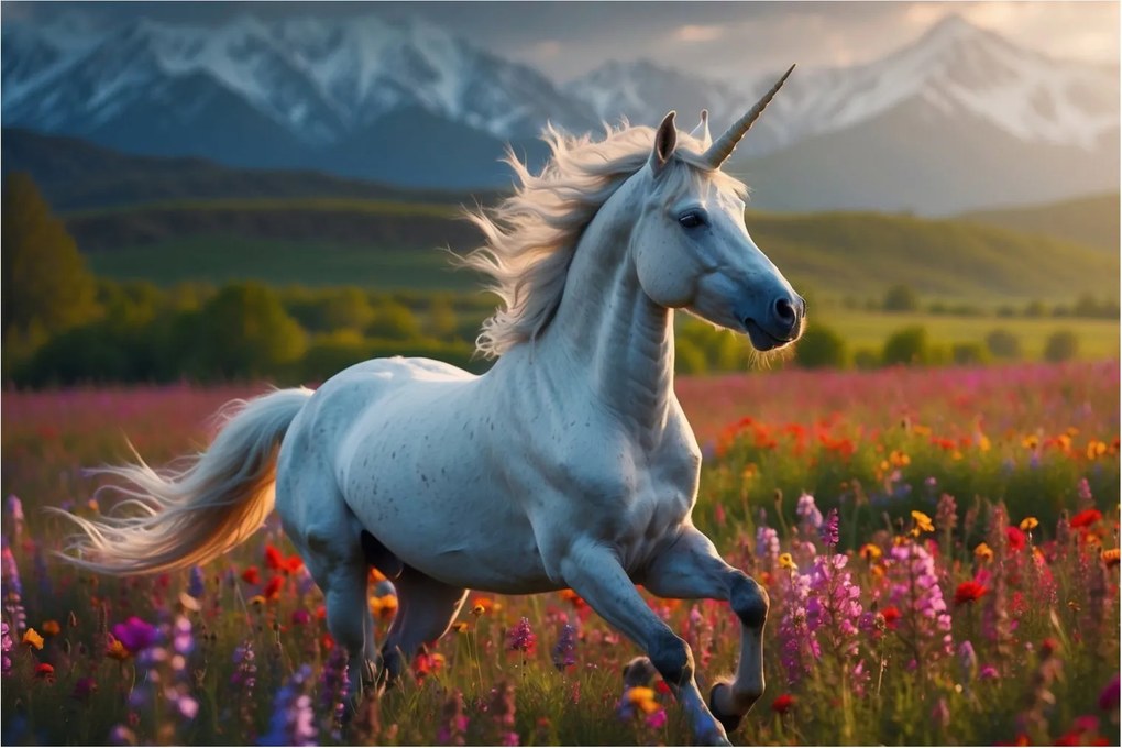 Tablou - Unicorn (90x60 cm)